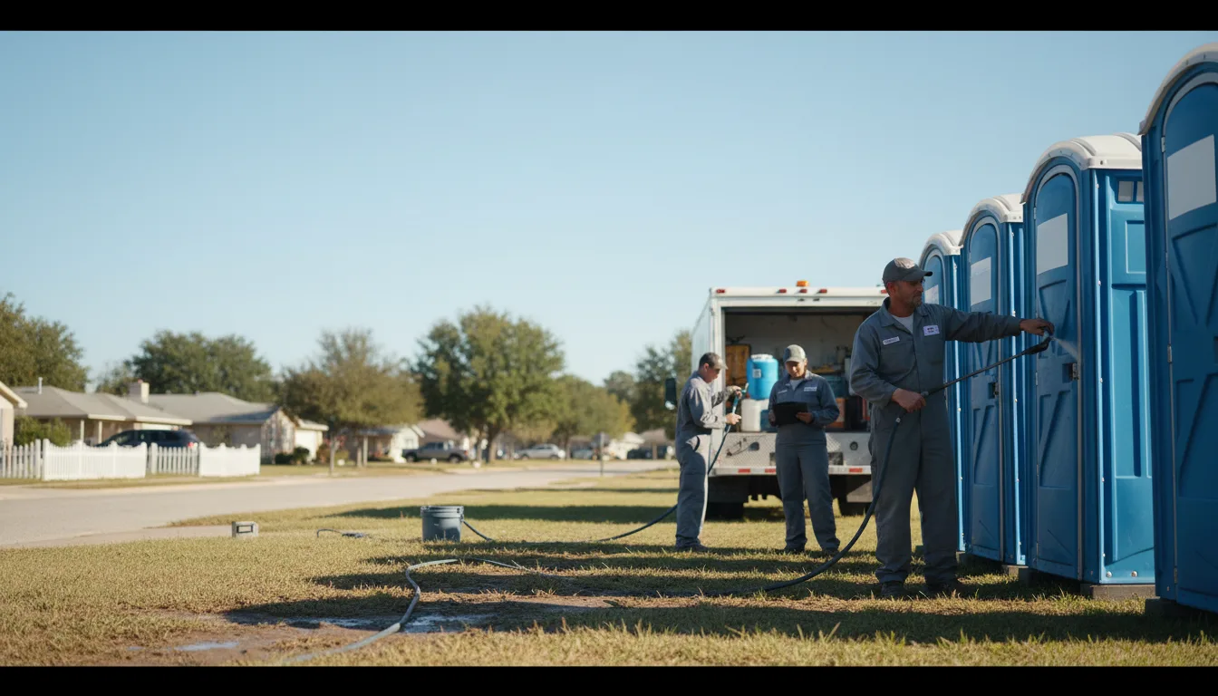 Long-Term Portable Toilet Rental in Jamestown, SC near me